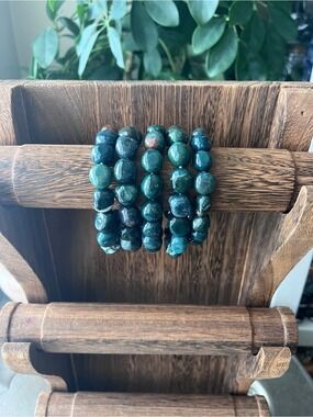 Bloodstone Tumble Bracelet